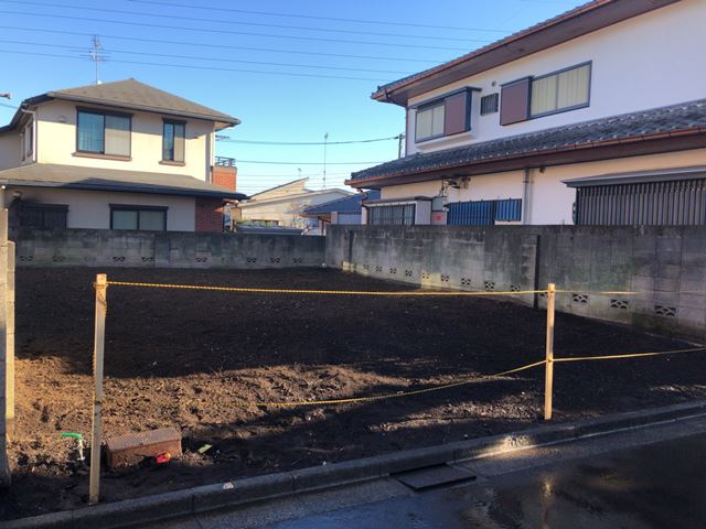 東京都練馬区南大泉の木造2階建て家屋解体工事後の様子です。